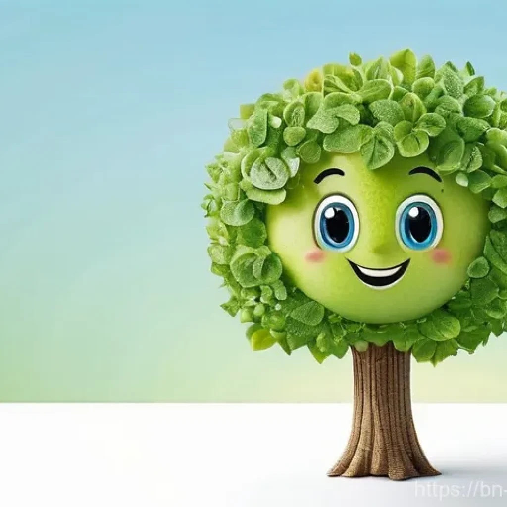 캐릭터디자이너로서 브랜드와 협업하기 - **Prompt: The Eco-Friendly Brand Mascot**
A friendly, optimistic, and slightly whimsical cartoon...
