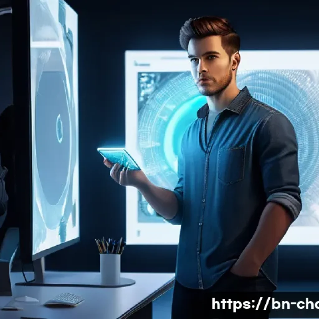 캐릭터디자인 직무 채용 공고 분석 - **Prompt for AI-Enhanced Creative Character Designer:**
"A young, male character designer in his...