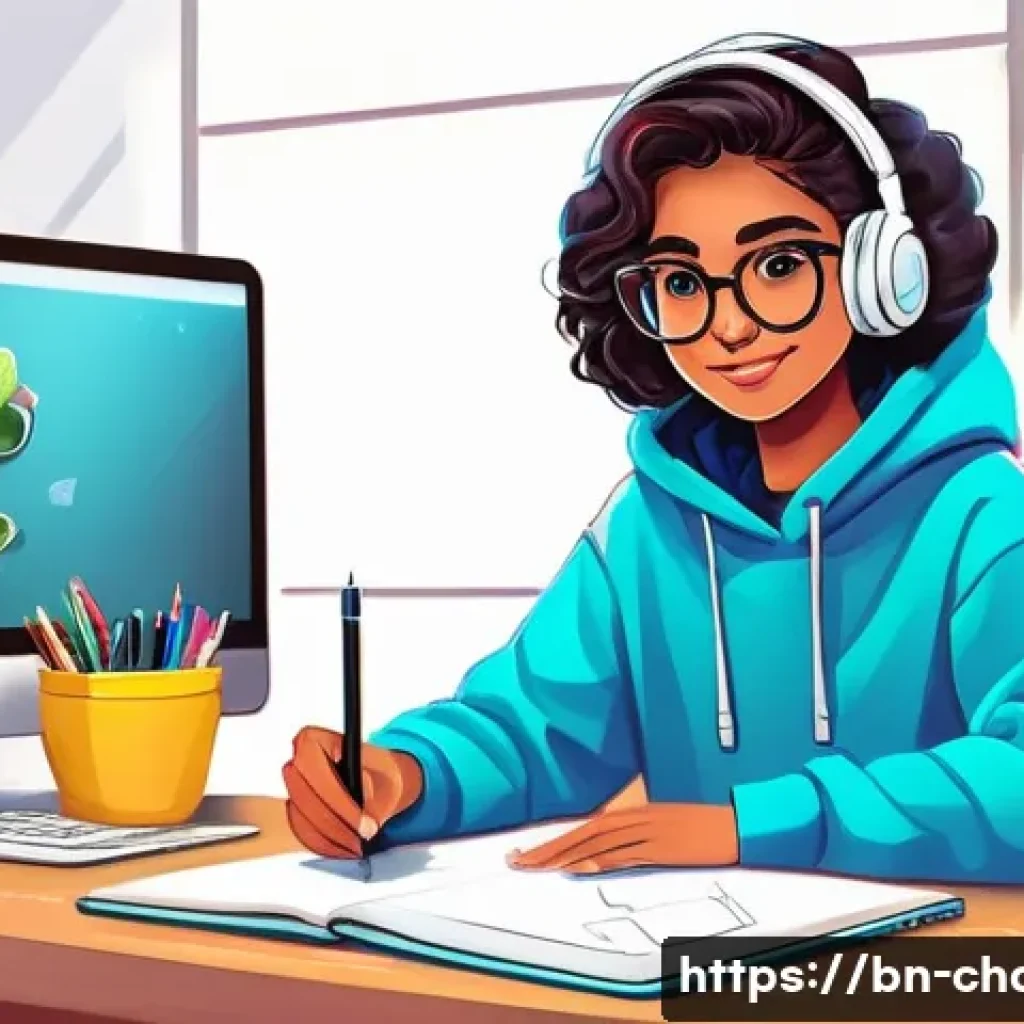 캐릭터디자인 학습에서 소셜미디어 활용법 - **Prompt 1: The Aspiring Character Designer's Digital Studio**
    A young, enthusiastic Bengali cha...